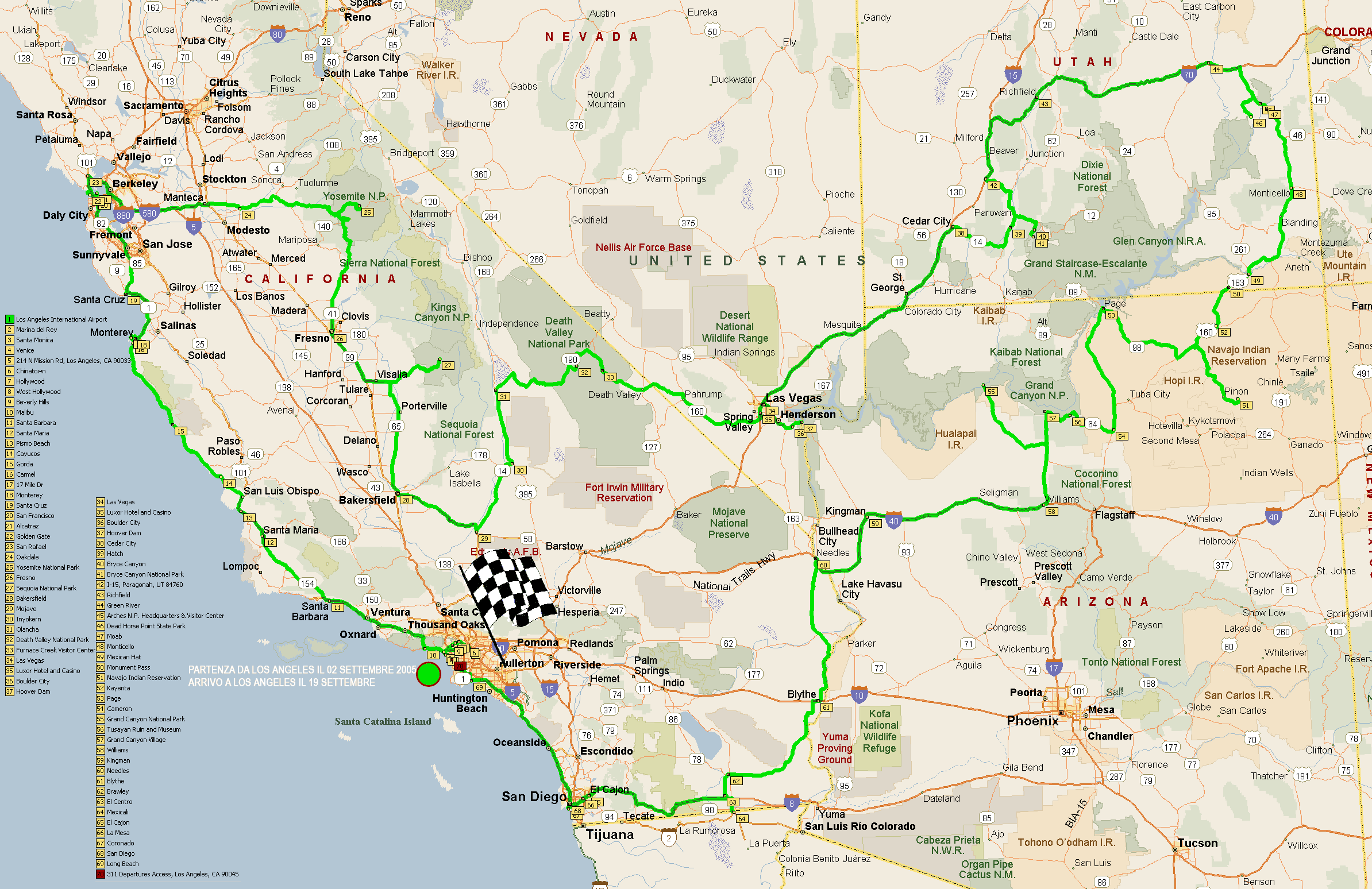 Los Angeles International Airport to 311 Departures Access, Los Angeles, CA 90045